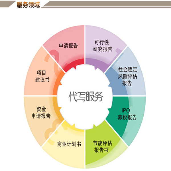 代理可行性研究报告服务领域图片
